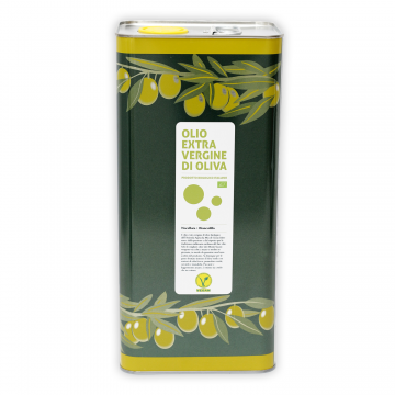 Organic Extra Virgin Olive Oil 5 liters