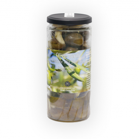 Seasoned Green Olives 400 g